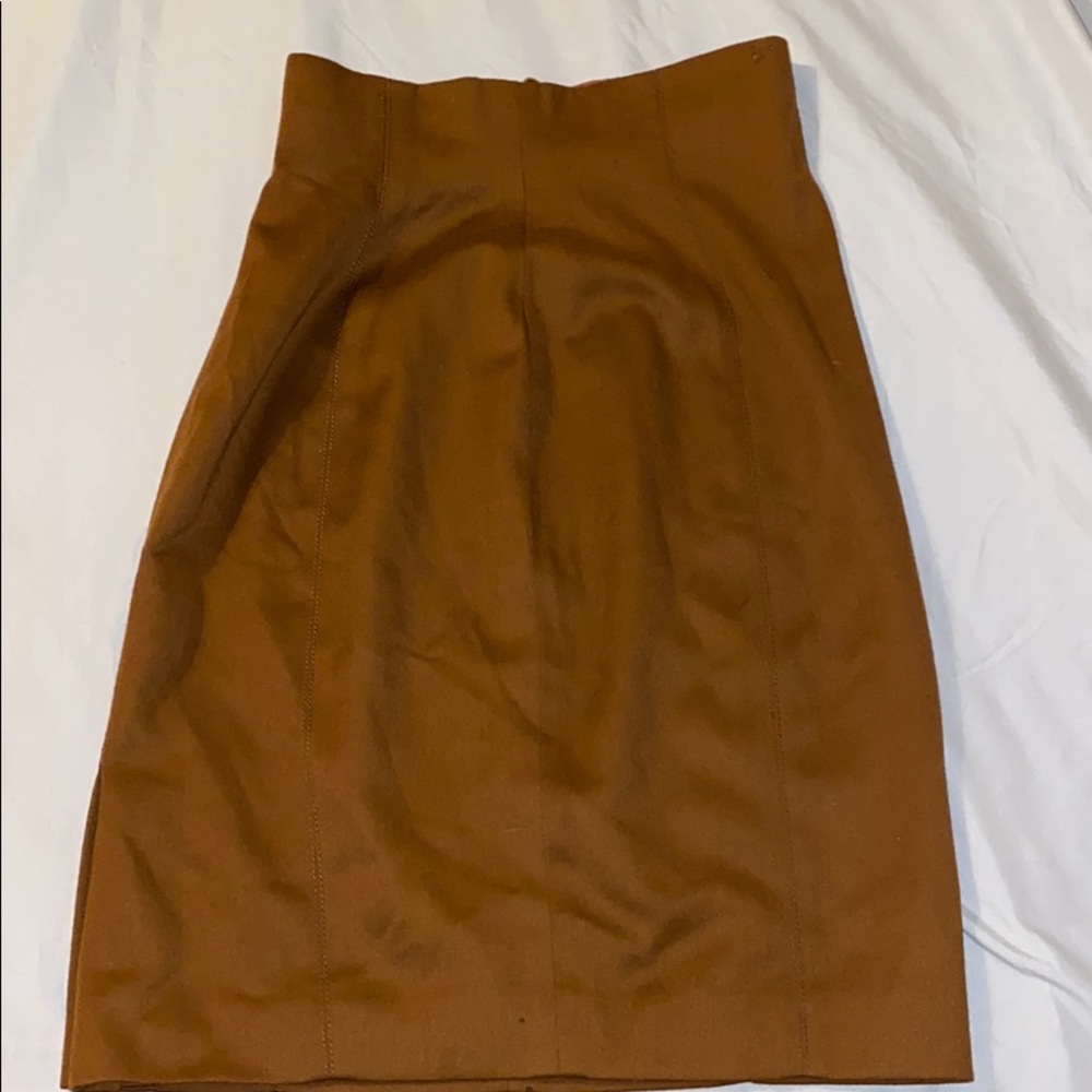 Wool skirt